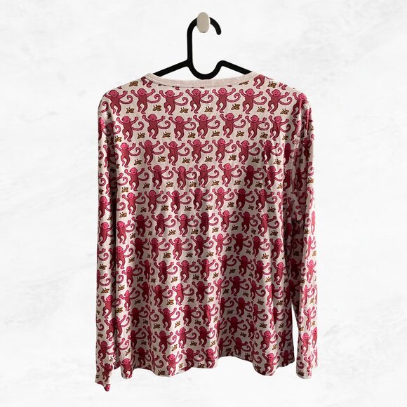 Roller Rabbit Monkey Pajama Top - Picture 5 of 7